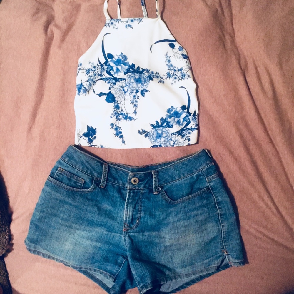 Jean shorts
